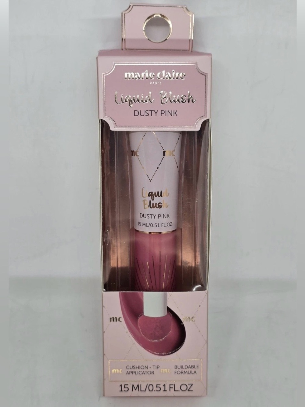 Marie Claire Liquid Blush in Dusty Pink